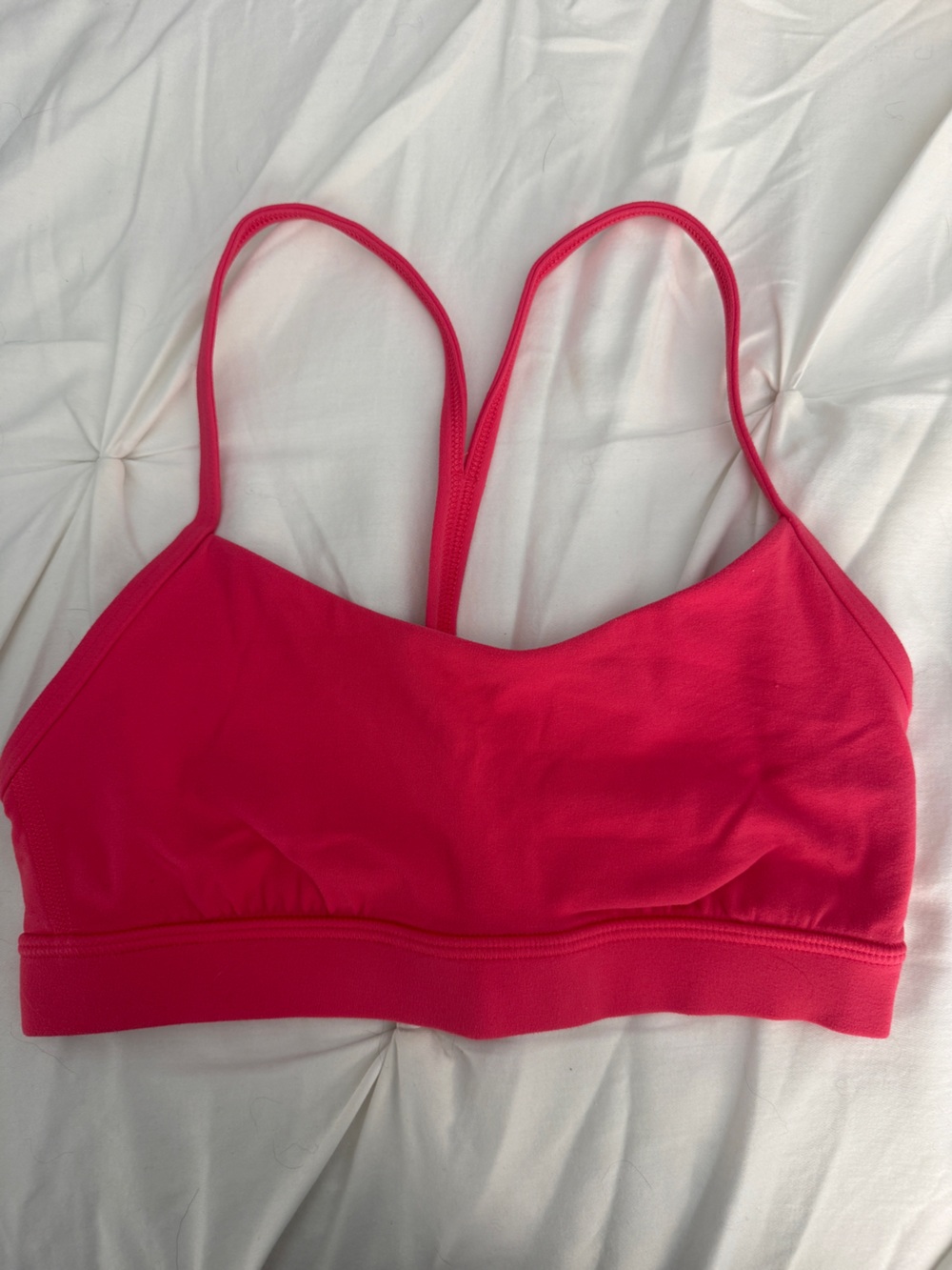 lululemon athletica Bright Pink Double-Strap Bralette
